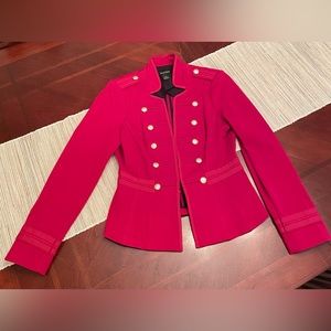 White House Black Market Petticoat Style Jacket Size 6